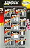 Energizer Max Long Lasting Alkaline Batteries Combo Pack – 32 AA and 12 AAA – Peggable for Resale