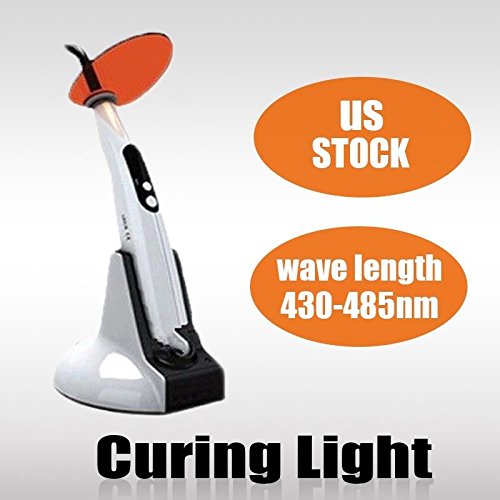 Dental Wireless Cordless LED-B Curing Light Lamp Delivery from USA 42