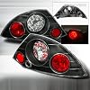 00 01 02 Mitsubishi Eclipse LED Tail Lights - Black (Pair)