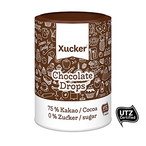 200 g Xucker Chocolate-Drops 75%