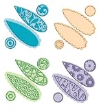 Provo Craft Cuttlebug A2 Tag Team Dies, Build A Flower, Makes 4 Styles