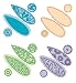 Provo Craft Cuttlebug A2 Tag Team Dies, Build A Flower, Makes 4 Styles