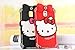 Galaxy S6 Silicone Case,Galaxy S6 Cartoon Case,MODEFAN 3D Cute Animal Series Hello Kitty Silicon Gel Rubber Case Cover Skin for Samsung Galaxy S6 (Hot Pink Crystal Hello Kitty)