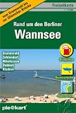  : PIEKART Freizeitkarte Rund um den Berliner Wannsee 1 : 15.000: Detaillierte Freizeitkarte vom Ausflugsgebiet "Grunewald - Wannsee - D&uuml;ppeler Forst" mit ... Bootsverleihe, Badestellen, Wanderwege