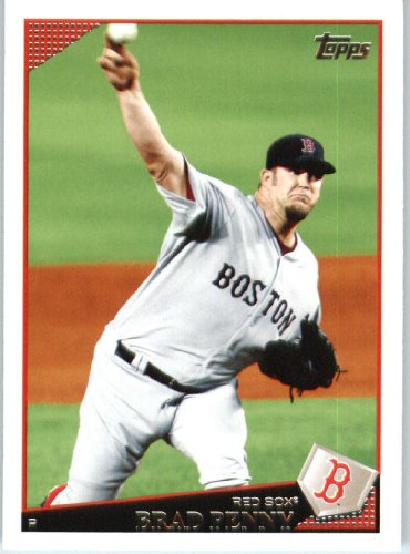 Brad Penny - Boston Red Sox / 2009 Topps Update Baseball Card # UH276 / MLB Baseball Trading Card in Screwdown!