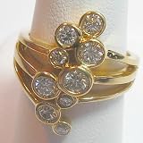 14K Diamond Ring