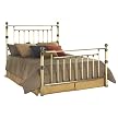 Aged Brass Waldorf Headboard - Full