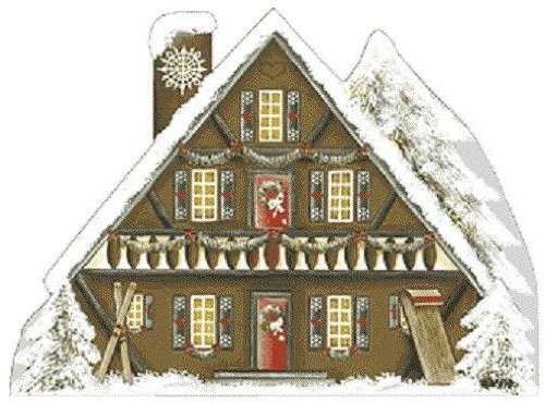 Brandywine Woodcrafts - Snowflake Lodge Display for Miniatures