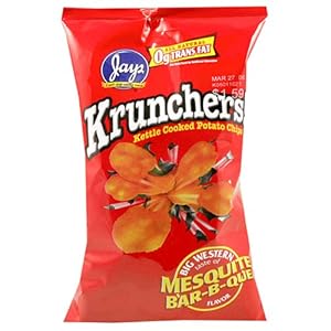 Amazon.com: Jays Krunchers Kettle Cooked Potato Chips, Mesquite