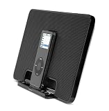 Altec Lansing inMotion iM500 - Portable speakers with digital player dock for iPod nano - black