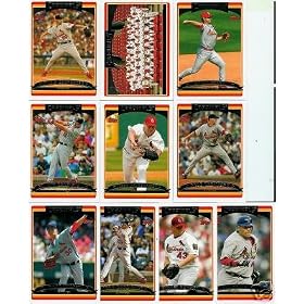 2006 Topps St. Louis Cardinals Baseball Cards Complete Team Set (24 cards) - Includes 2 Albert Pujols, Scott Rolen, Jim Edmonds, Chris Carpenter, Tony LaRussa, David Eckstein, Team Card, and more - World Series Champions !!