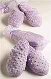 Sonoma Lavender Spa Slippers - Dots M/L