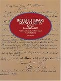 British Literary Manuscripts, Series I: From 800 to 1800