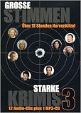 Gro&szlig;e Stimmen - Starke Krimis (13-CD-H&ouml;rbuchset) [Various Artists] - Andrea Sawatzki, Armin Rhode, Leonard Lansink, Hannes Jaenicke, Tilo Pr&uuml;ckner, Eva Mattes, Cordula Trantow, Sabine Postel, Franziska Pigulla, Volker Brandt