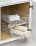 ClosetMaid 3608 2 Tier 11-Inch Kitchen Cabinet Organizer, White