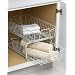ClosetMaid 3608 2 Tier 11-Inch Kitchen Cabinet Organizer, White
