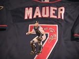 JOE MAUER SIGNED AUTOGRAPHED JERSEY MINNESOTA TWINS COA + PROOF PHOTO