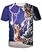 Uideazone Unisex Mens Women Casual Short Sleeve Crew Neck T-shirts Tee