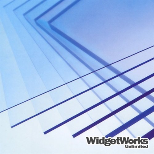 PETG Thermoform Plastic Sheets 0.020 x 12 x 12 Sheets - 12 Piece Bundle Model: