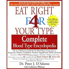 Eat Right for Your Type Complete Blood Type Encyclopedia