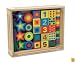Melissa & Doug Deluxe Wooden 27-Piece Lacing Beads in a Box