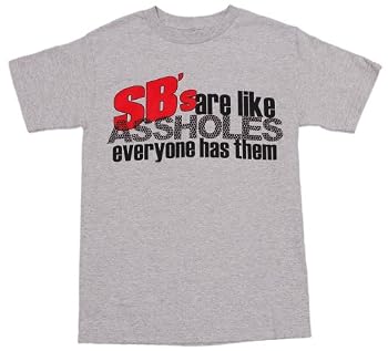MAMA 'SBs' heather grey t-shirt