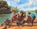 Dominos Art Print POSTER Missisippi River Black history - 20" x 16"