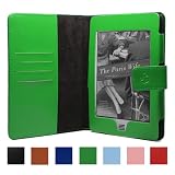 read full review JustCase Executive Genuine Leather Kindle Touch Cover Case 3G Wifi (Green)