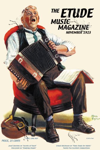 Art Poster, The Etude: Long, Long Ago - 18.75 x 27.5
