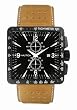 Nautica Men's Black IP Plated Case Chronograph Watch