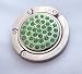 Swarovski Lime Folding Purse Handbag Hook Hanger