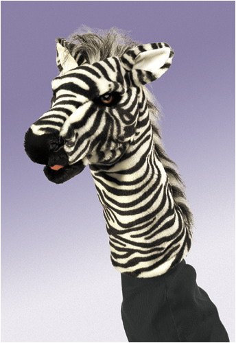 Zebra Stage Puppet