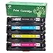 GREENSKY Compatible Toner Cartridge Replacement for HP CF401X ( Black, Cyan, Magenta, Yellow , 10-Pack )