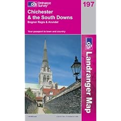 Landranger Map 197 Chichester and the South Downs