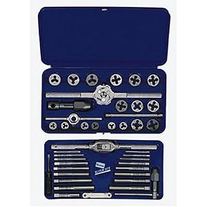 Irwin Industrial Tools 26317 Metric Tap and Hex Die Set, 41-Piece by 