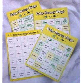 Baby Shower Bingo