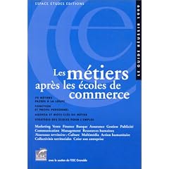 Les m�tiers apr�s les �coles de commerce