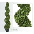 ONE Pre-Potted 4' Leucadendron Artificial Topiary Trees