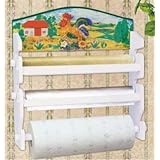 Rooster Paper Towel Holder & Organizer
