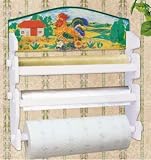 Rooster Paper Towel Holder & Organizer