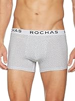 Rochas Pack x 2 Bóxers Bassic (Crudo / Azul)