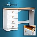 DELUXE BEDROOM FURNITURE  SOLID WOODEN DRESSING TABLE  WHITE FINISH