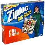 Ziploc 4ct Heavy Duty 10 Gallon Holiday Big Bags
