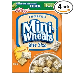 4-pack 18-oz Frosted Mini-Wheats Bite-Size Cereal $8.77