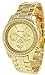 Geneva Platinum 9073 Women's Decorative Chronograph Rhinestone-accented Watch