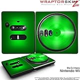 DJ Hero Skin Colorburst Green fits Nintendo Wii DJ Heros (DJ HERO NOT INCLU ....