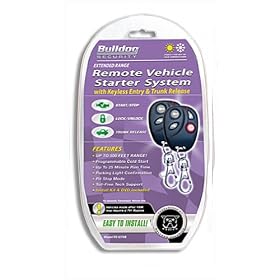 Click here to buy Bulldog Security RS1270B Remote Starter With Keyless Entry and Built-in Bypass Module by Bulldog.