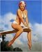 Second Thoughts Artist Gil Elvgren Vintage Classic Pin Up Girl Poster Print