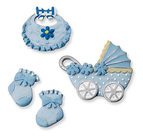 G&uuml;termann / KnorrPrandell 6930197 - Babydeko blau 4teilig