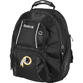 Reebok Washington Redskins Backpack with Laptop Compartment